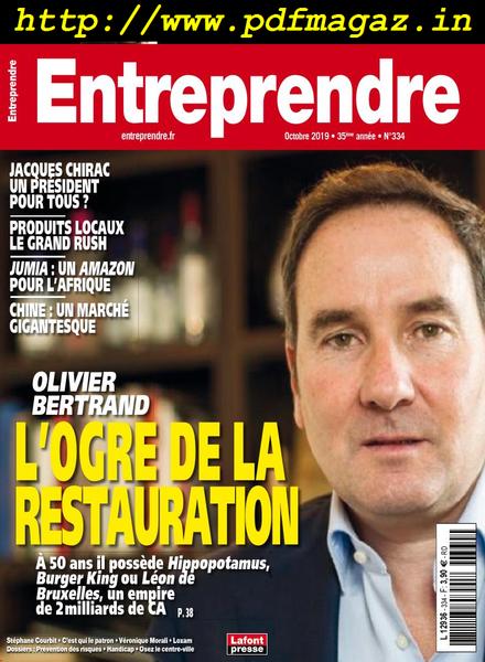 Entreprendre – octobre 2019