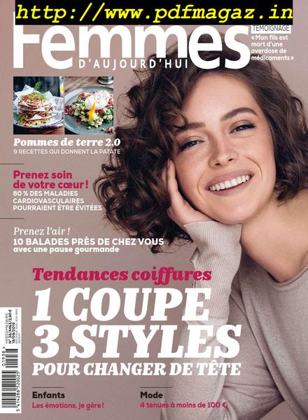 Femmes D’Aujourd’Hui – 19 Septembre 2019