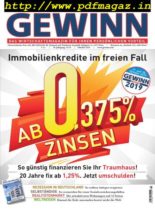 Gewinn – Oktober 2019