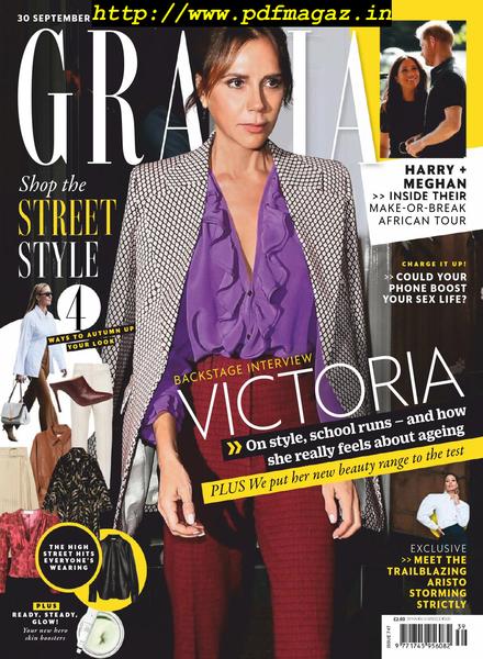 Grazia UK – 30 September 2019