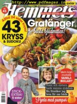 Hemmets Veckotidning – 15 oktober 2019