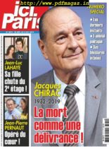 Ici Paris – 28 septembre 2019