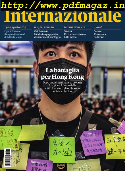 Internazionale – 23 Agosto 2019