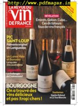 La Revue du Vin de France – octobre 2019
