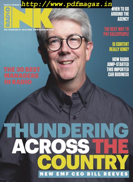 Radio Ink Magazine – October 14, 2019