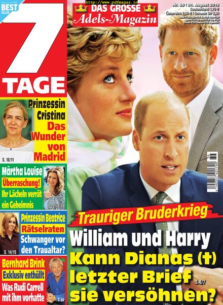 Sieben Tage – 31 August 2019