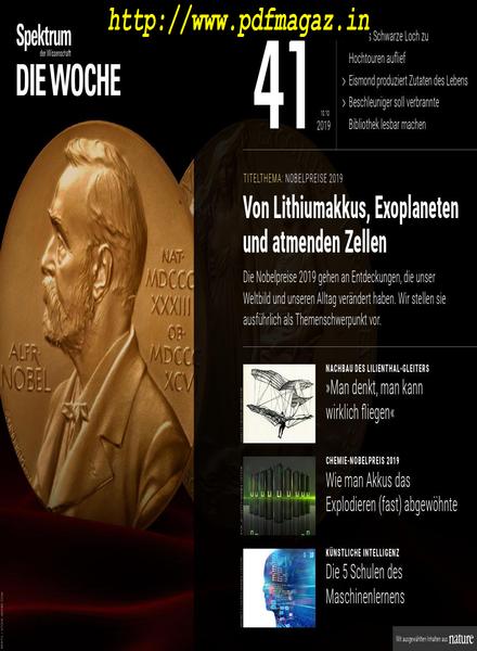 Spektrum Die Woche – 11 Oktober 2019