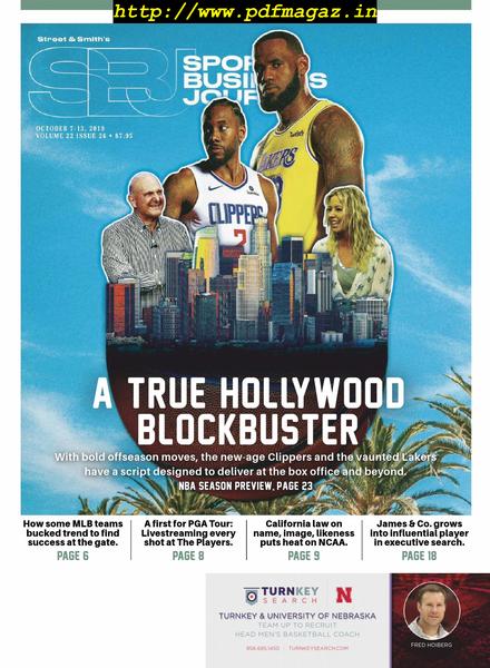 SportsBusiness Journal – 07 October 2019