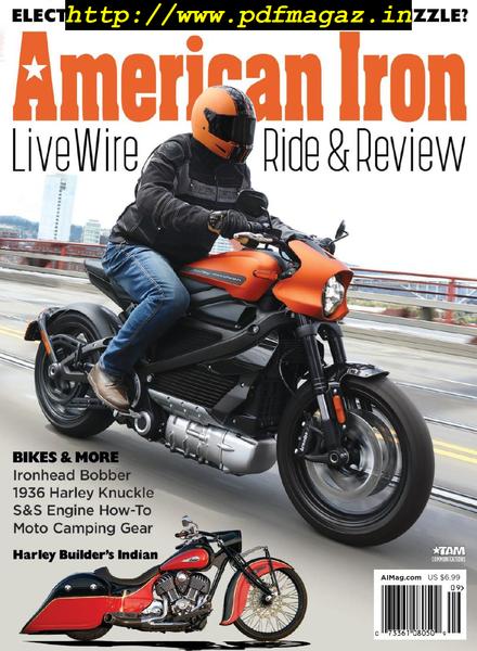 American Iron Magazine – August 2019