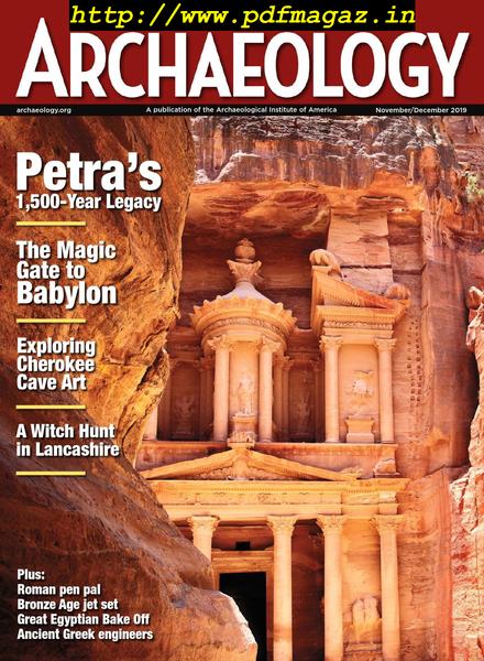 Archaeology – November-December 2019
