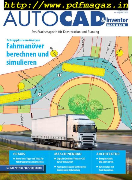 Autocad & Inventor Magazin – Juli-August 2019