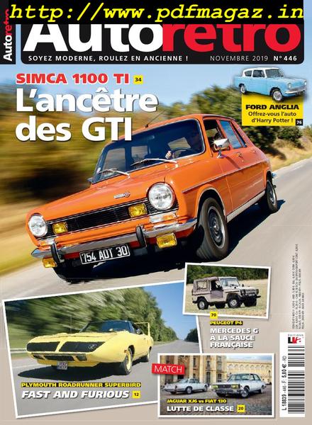 Autoretro France – novembre 2019