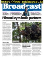 Broadcast Magazine – 27 September 2019