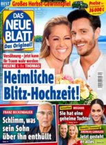 Das Neue Blatt – 25 September 2019