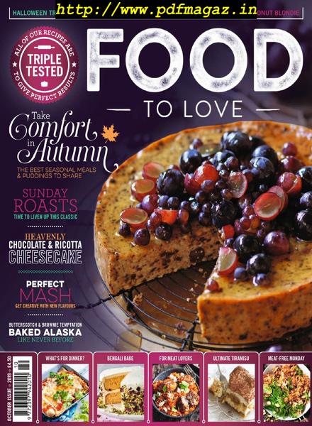 Food To Love – October 2019
