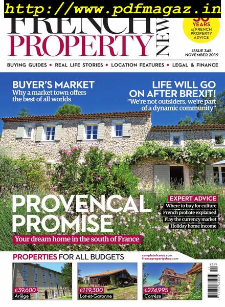 French Property News – November 2019