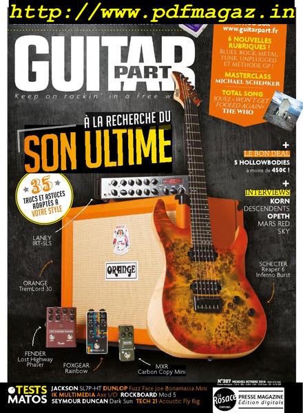 Guitar Part – novembre 2019