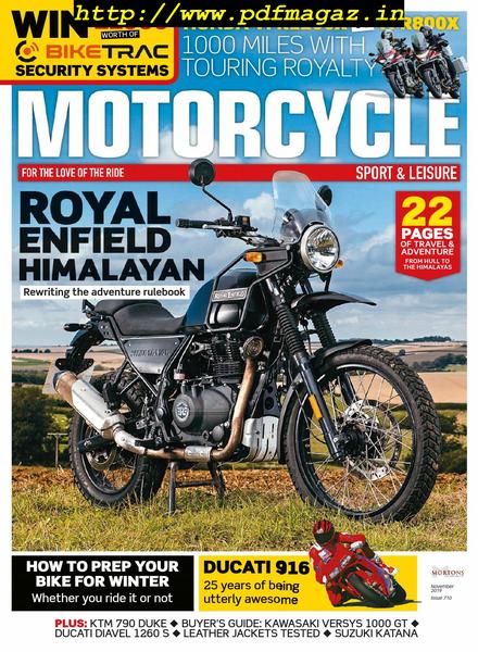 Motorcycle Sport & Leisure – November 2019