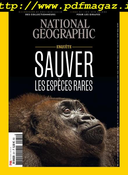 National Geographic France – Octobre 2019