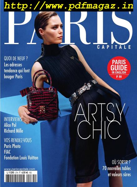 Paris Capitale – 07 octobre 2019
