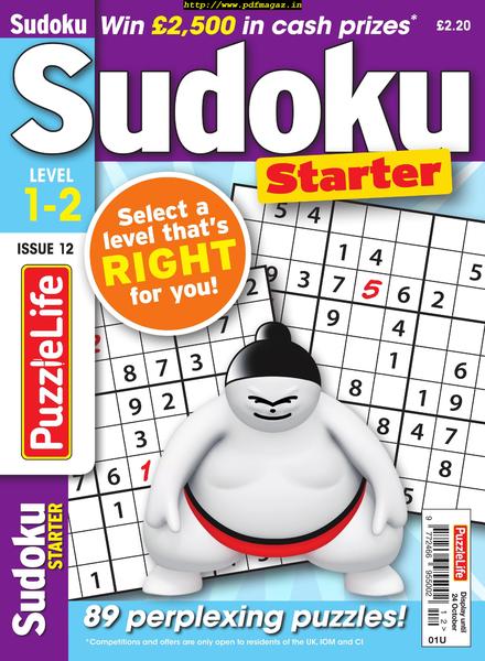 PuzzleLife Sudoku Starter – September 2019