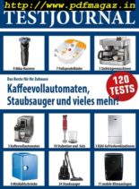 Testjournal – Oktober 2019