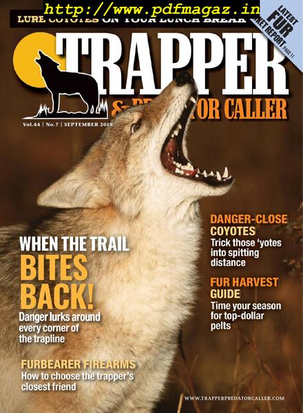 Trapper & Predator Caller – September 2019