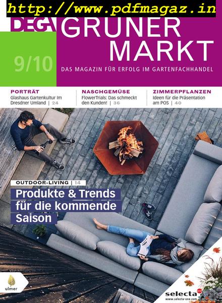 Dega Gruner Markt – September-Oktober 2019