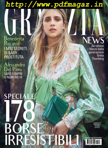Grazia Italia – 10 ottobre 2019