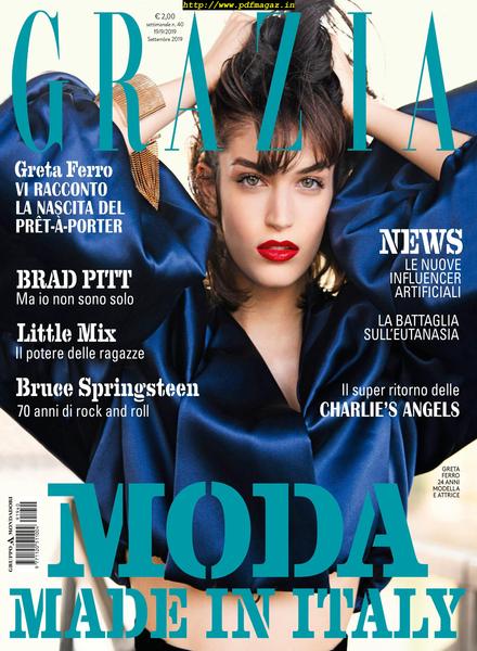 Grazia Italia – 19 settembre 2019