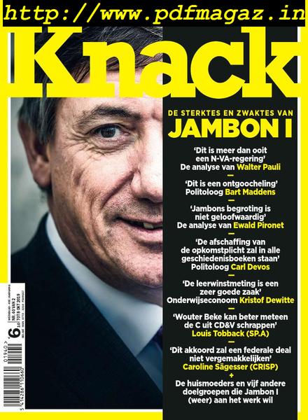Knack Belgium – 2 Oktober 2019