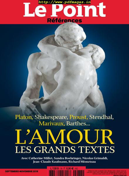 Le Point References – Septembre-Novembre 2019