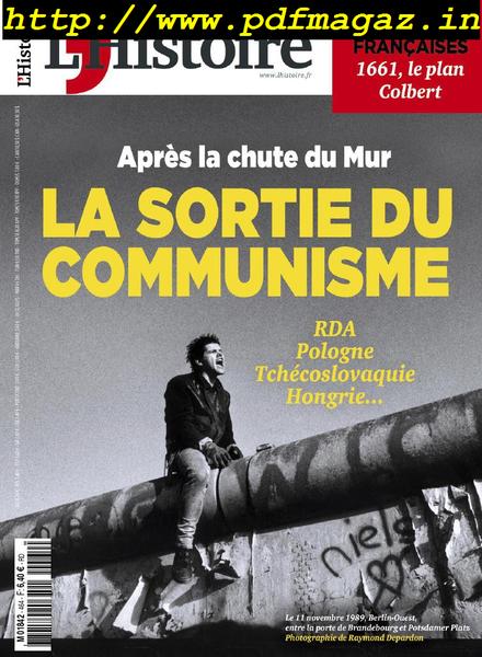 L’Histoire – Octobre 2019