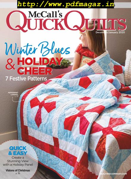 McCall’s Quick Quilts – December 2019