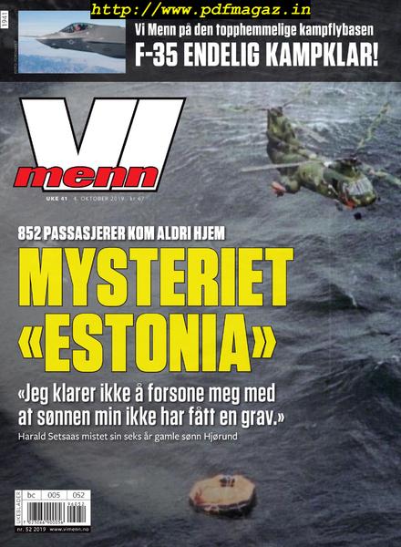 Vi Menn – 04 oktober 2019