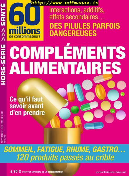 60 Millions de Consommateurs – Hors-Serie – Novembre-Decembre 2019