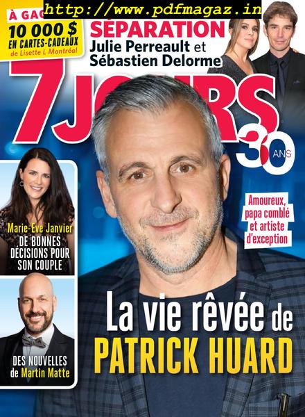 7 Jours – 04 octobre 2019