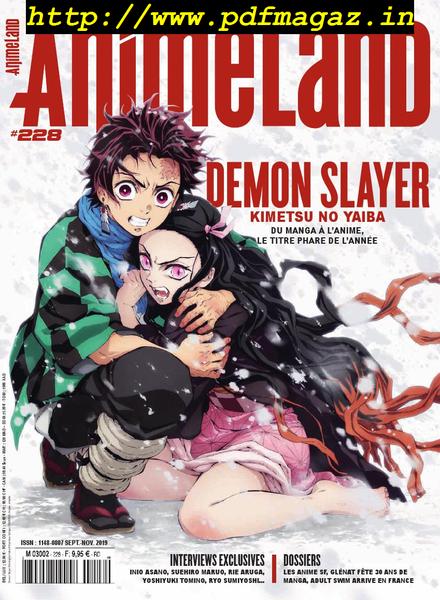 Animeland – octobre-novembre 2019