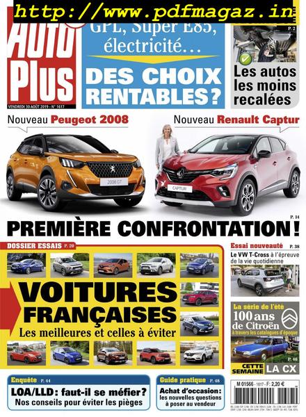 Auto Plus France – 30 aout 2019