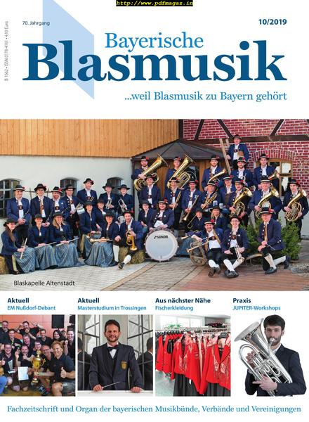 Bayerische Blasmusik – Oktober 2019