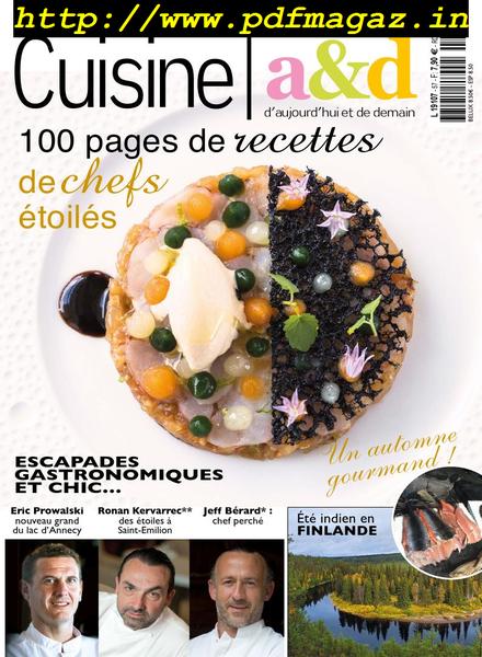 Cuisine A&D – 07 octobre 2019