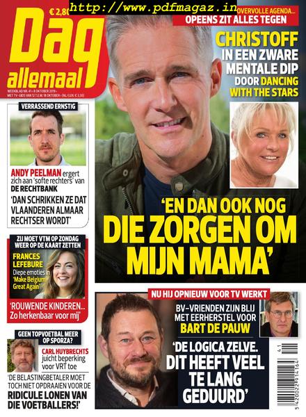 Dag Allemaal – 08 oktober 2019