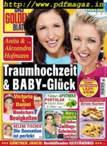 Das Goldene Blatt – 14 Oktober 2019