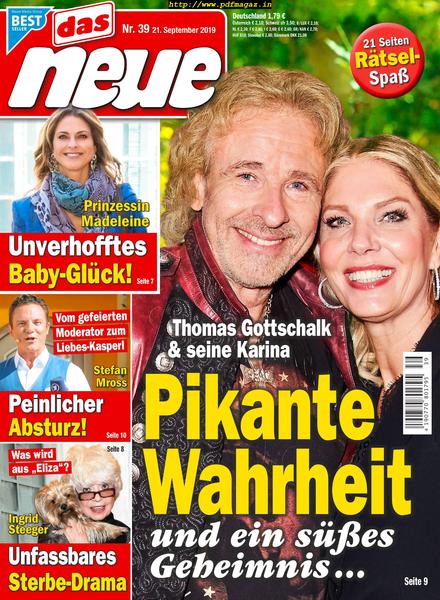 Das Neue – 21 September 2019