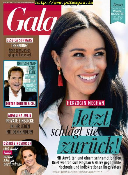 Gala Germany – 10 Oktober 2019