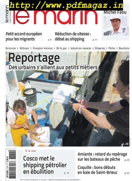 Le Marin – 10 octobre 2019