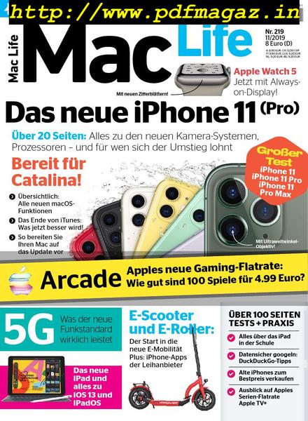 Mac Life Germany – Oktober 2019