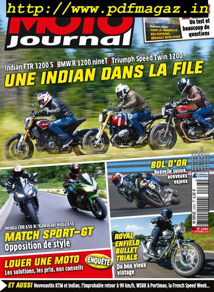 Moto Journal France – 11 septembre 2019