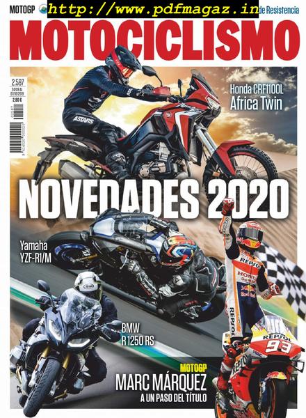 Motociclismo Espana – 24 septiembre 2019