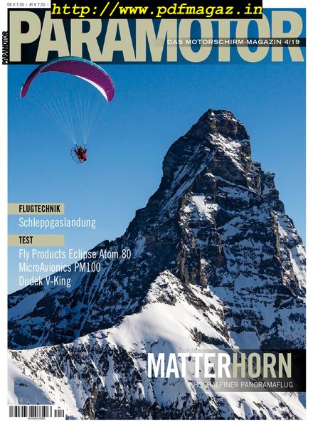 Paramotor Magazin – September 2019